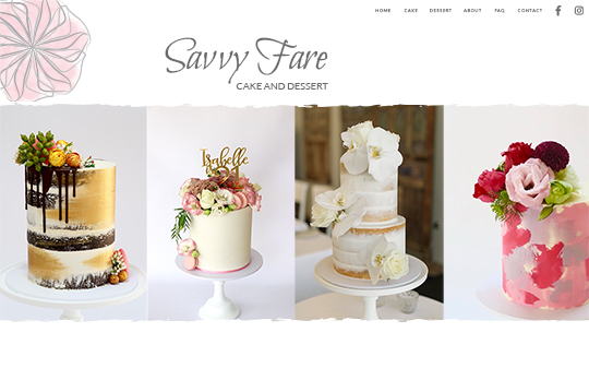 Savvy Fare Cake and Dessert